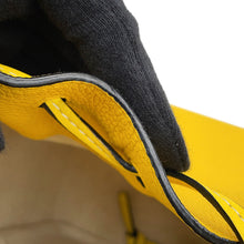 Load image into Gallery viewer, LOEWE Hammock DrawstringBag YellowA538V07X15 Calf Leather Size Mini
