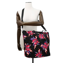 将图像加载到图库查看器中，PRADA Franken 2-way tote bag Black/Pink1BG189 Nylon
