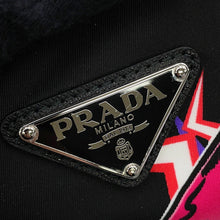 将图像加载到图库查看器中，PRADA Franken 2-way tote bag Black/Pink1BG189 Nylon
