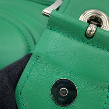 将图像加载到图库查看器中，PRADA Re-Edition 2002 Moon 2wayShoulder Green1BA381 Padded Nappa Leather
