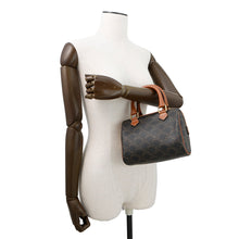 将图像加载到图库查看器中，CELINE Triomphe 2way Small Boston Bag Tan197582 PVC Leather
