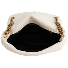 将图像加载到图库查看器中，SAINT LAURENT PARIS Calypso White734153 Cotton
