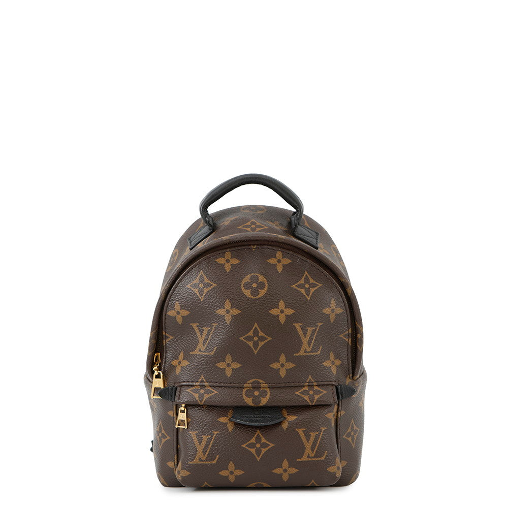 LOUIS VUITTON Palm Springs Backpack NoirM41562 Monogram Size MINI