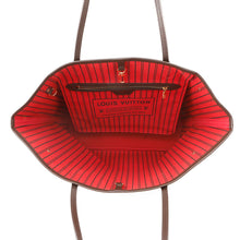 将图像加载到图库查看器中，LOUIS VUITTON Neverfull CeriseN40599 Damier Ebene Canvas Size MM
