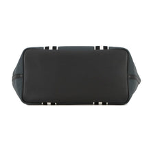 将图像加载到图库查看器中，HERMES Pure Sangle Tote Vert Rousseau/Black Toile Military Taurillon Clemence
