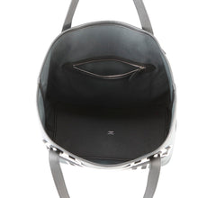 将图像加载到图库查看器中，HERMES Pure Sangle Tote Vert Rousseau/Black Toile Military Taurillon Clemence
