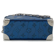 Load image into Gallery viewer, LOUIS VUITTON Mini Soft Trunk BlueM22588 Monogram Aqua Garden
