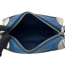 Load image into Gallery viewer, LOUIS VUITTON Mini Soft Trunk BlueM22588 Monogram Aqua Garden
