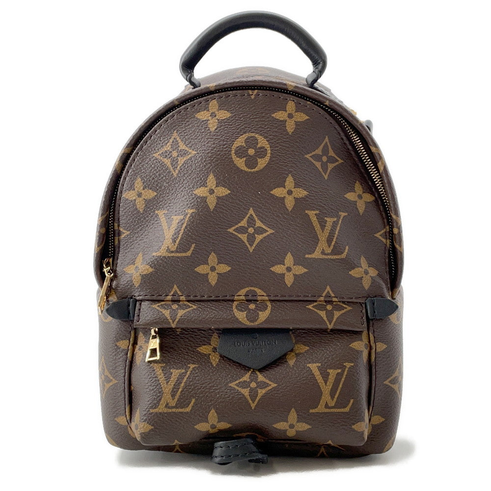 LOUIS VUITTON Palm Springs Backpack NoirM44873 Monogram Size MINI