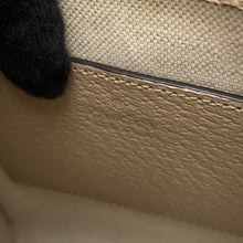 将图像加载到图库查看器中，GUCCI Interlocking G GG Supreme 2-way Mini Tote Beige671623 Leather PVC
