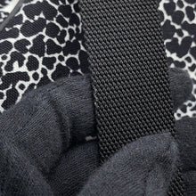 将图像加载到图库查看器中，SAINT LAURENT PARIS Classic Hunter Backpack Black/White326865 Canvas Leather
