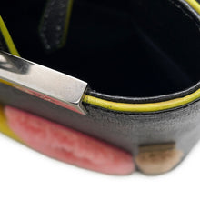 将图像加载到图库查看器中，FENDI Petit to Jules Black/Multicolor Leather Mouton
