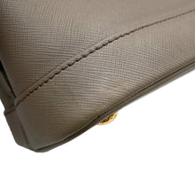 将图像加载到图库查看器中，PRADA 2way Handbag GreigeBN2567 Saffiano LeatherLeather
