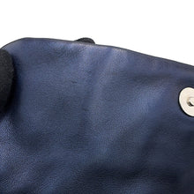 将图像加载到图库查看器中，CHANEL Bubble Quilt ChainShoulder Bag Navy Lambskin
