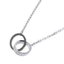 将图像加载到图库查看器中，CARTIER Baby Love Diamond NecklaceB7058100 Ceramic K18WG

