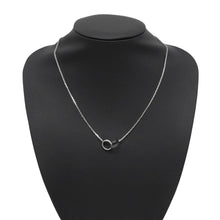 将图像加载到图库查看器中，CARTIER Baby Love Diamond NecklaceB7058100 Ceramic K18WG
