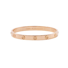 将图像加载到图库查看器中，CARTIER love bracelet Size 17B6035617 18K Pink Gold
