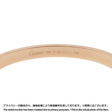 将图像加载到图库查看器中，CARTIER love bracelet Size 17B6035617 18K Pink Gold
