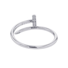 Load image into Gallery viewer, CARTIER Juste un Clou Ring Size SM/58/#18B4245000 18K White Gold
