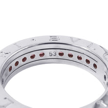 将图像加载到图库查看器中，BVLGARI B.Zero1 1 Band Size #53 18K White Gold
