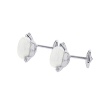 Load image into Gallery viewer, Pomellato Capri diamond earrings K18WG WhiteCeramic
