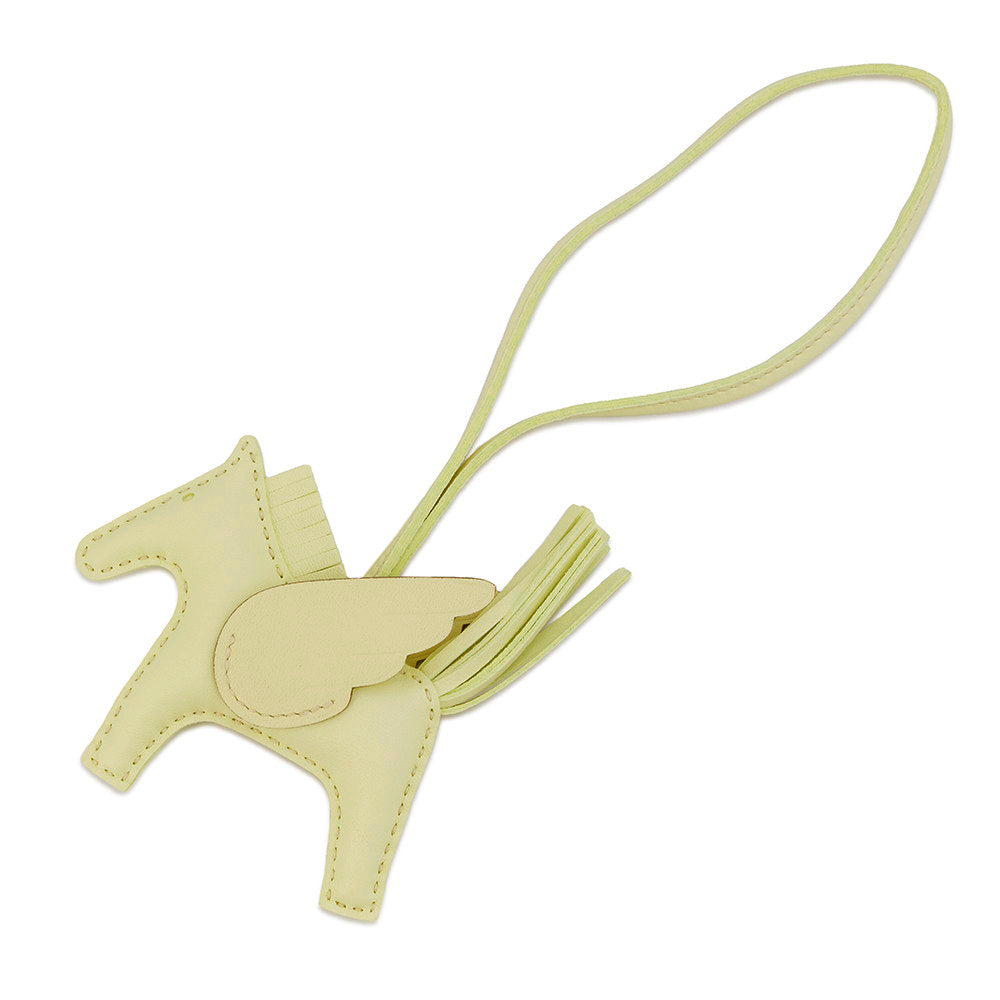 HERMES Rodeo Pegasus Jaune Milton Lambskin Size PM