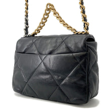 将图像加载到图库查看器中，CHANEL CHANEL19 ChainShoulder Bag BlackAS1160 Lambskin
