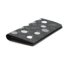 将图像加载到图库查看器中，LOUIS VUITTON LV × YK Portefeuille Brazza NoirM81932 MonogramEclipse Painted Dot
