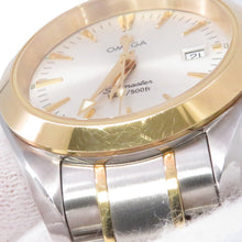 将图像加载到图库查看器中，OMEGA Seamaster Aqua Terra W29.2mm Stainless Steel K18YG Silver Dial2377.30
