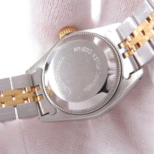 Load image into Gallery viewer, ROLEX Datejust W26mm Stainless Steel K18YG Black Dial69173
