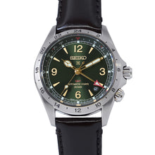 Load image into Gallery viewer, SEIKO Prospex Alpinist W39.5mm Stainless Steel Leather Green DialSBEJ005
