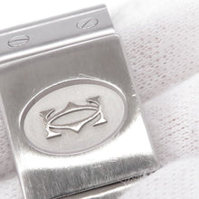 将图像加载到图库查看器中，CARTIER Santos Garbe LM H41mm×W29mm Stainless Steel Ivory DialW20025D6
