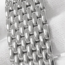 将图像加载到图库查看器中，CARTIER PANTHERE Ryuban W16.5mm Stainless Steel Pink shell DialW61003T9
