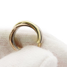 将图像加载到图库查看器中，CARTIER Trinity Earrings Size MiniB8301540 K18YG K18WG K18PG
