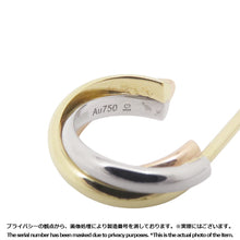 将图像加载到图库查看器中，CARTIER Trinity Earrings Size MiniB8301540 K18YG K18WG K18PG
