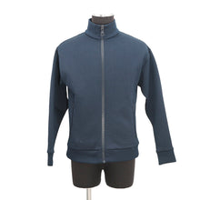 将图像加载到图库查看器中，LOUIS VUITTON Monogram Zip-Through Top Jacket Size XS Blue Nuit1A7XYU Polyester66% Nylon18% Cotton16%
