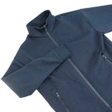 将图像加载到图库查看器中，LOUIS VUITTON Monogram Zip-Through Top Jacket Size XS Blue Nuit1A7XYU Polyester66% Nylon18% Cotton16%
