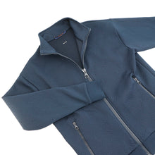 将图像加载到图库查看器中，LOUIS VUITTON Monogram Zip-Through Top Jacket Size XS Blue Nuit1A7XYU Polyester66% Nylon18% Cotton16%
