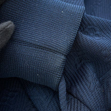 将图像加载到图库查看器中，LOUIS VUITTON Monogram Zip-Through Top Jacket Size XS Blue Nuit1A7XYU Polyester66% Nylon18% Cotton16%
