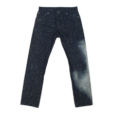 将图像加载到图库查看器中，LOUIS VUITTON Galaxy Denim Pants Size 28 Navy Cotton100% Leather
