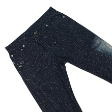 将图像加载到图库查看器中，LOUIS VUITTON Galaxy Denim Pants Size 28 Navy Cotton100% Leather
