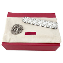 Load image into Gallery viewer, Valentino Garavani Rock Studded Spike 2-Way Shoulder Bag SilverRW2B0122NPL Leather
