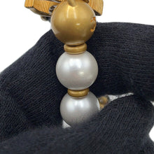 将图像加载到图库查看器中，CHANEL Matelasse ChainShoulder Bag Pearl 2025Stainless Steel BlackAP4585 Caviar Leather Faux Pearl
