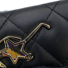 将图像加载到图库查看器中，CHANEL Timeless Classic Card Case Pins BlackAP0214 Lambskin
