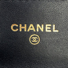 将图像加载到图库查看器中，CHANEL Timeless Classic Card Case Pins BlackAP0214 Lambskin
