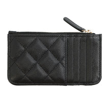 Load image into Gallery viewer, CHANEL Matelasse Classic Zip Fragment BlackAP2570 caviar
