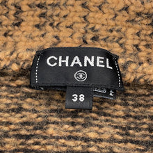 将图像加载到图库查看器中，CHANEL cardigan Size 38 BrownP72908 Wool74% Cashmere20% Silk5% Nylon1% Rhinestone
