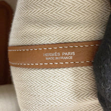 将图像加载到图库查看器中，HERMES Garden Party Gold Negonda Leather Size PM
