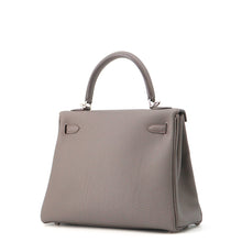 将图像加载到图库查看器中，HERMES Kelly Retourne sewing Etain Togo Leather Size 25
