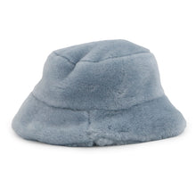 Load image into Gallery viewer, MIUMIU Brushed bucket hat Size S Light Blue5HC196 Polyester57% Acetate43%
